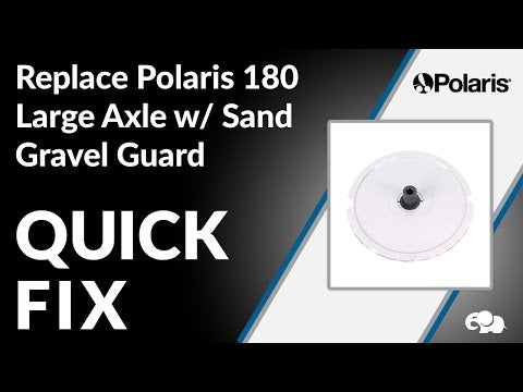 Polaris Vac-Sweep 280 / 180 / 280 TankTrax Pressure Cleaner Axle, Large (w/ Sand/ Gravel Guard) | C66