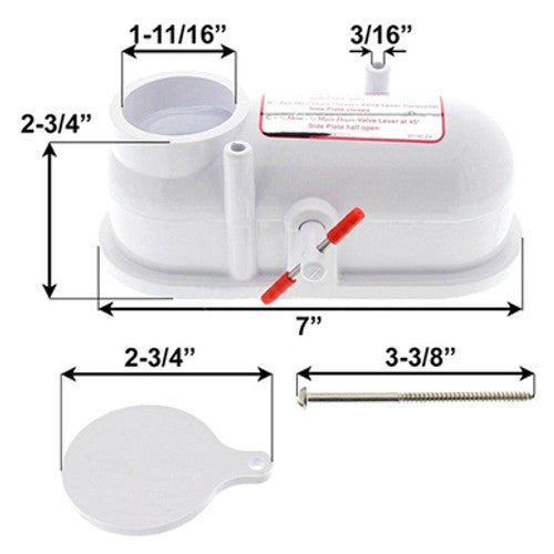 Hayward Skimmer to Main Drain Valve Assembly | SP1082GV