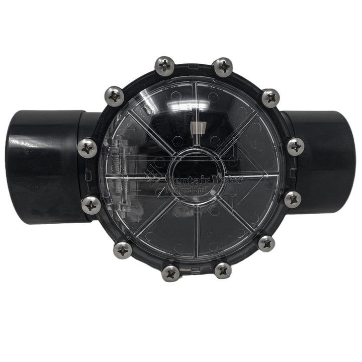 Pentair 2 Way FullFloXF Check Valve CPVC 2.5 Inch - Top view