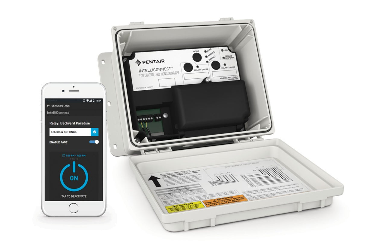 Front View - Pentair Intelliconnect Control and Monitoring System for WIFI - ePoolSupply