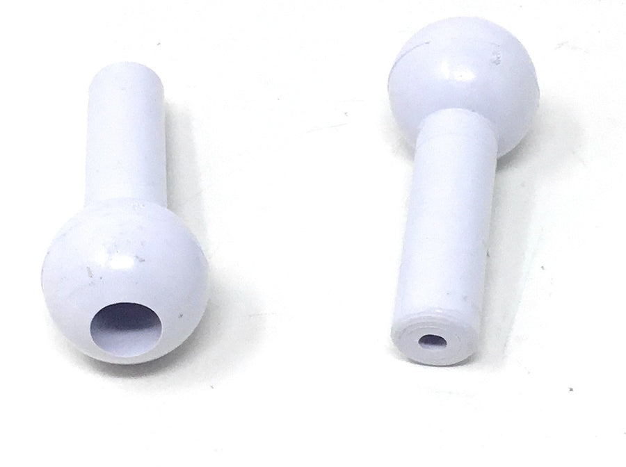 Top and Bottom View of Pentair Kreepy Krauly Platinum Thrust Jets - White - ePoolSupply