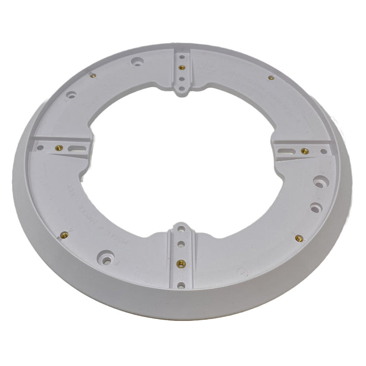 A&A Manufacturing AquaStar 10" Round Debris Removal Drain (White-Star (Anti Vortex) - mount