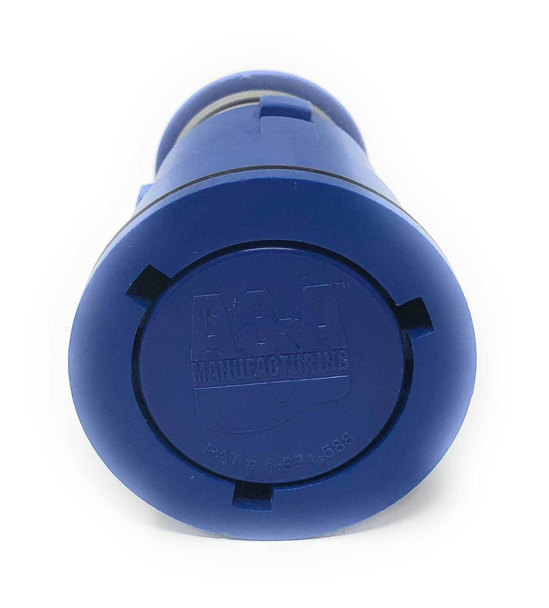 Top View A&A Gamma Series 2 Adjustable Flow Pop Up Head (Dark Blue)