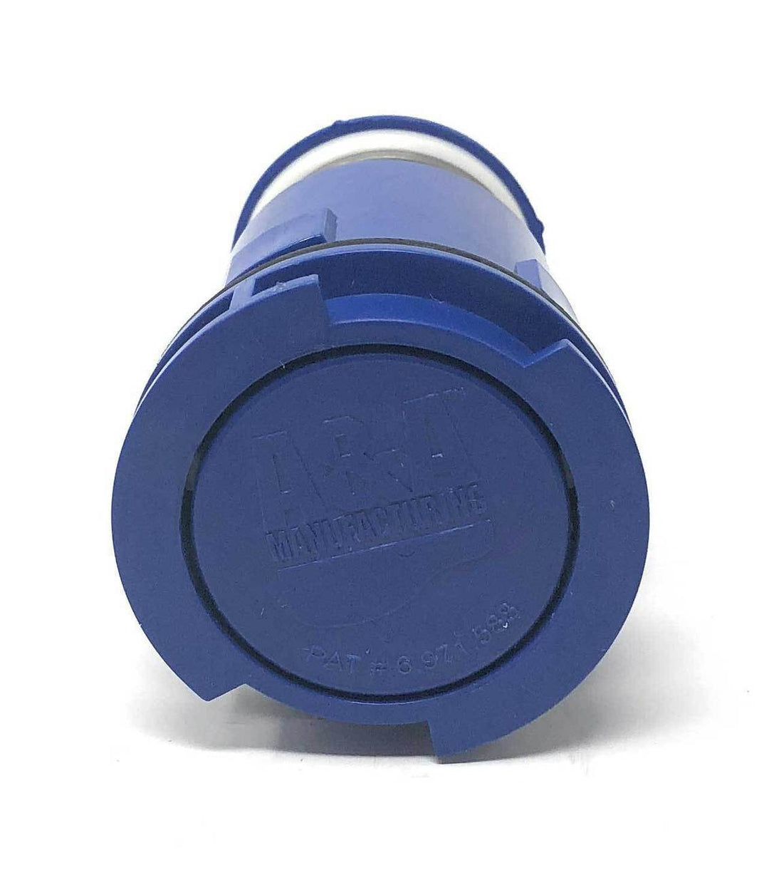 A&A Gamma Series 4 Adjustable Flow Pop Up Head (Dark Blue) - top view