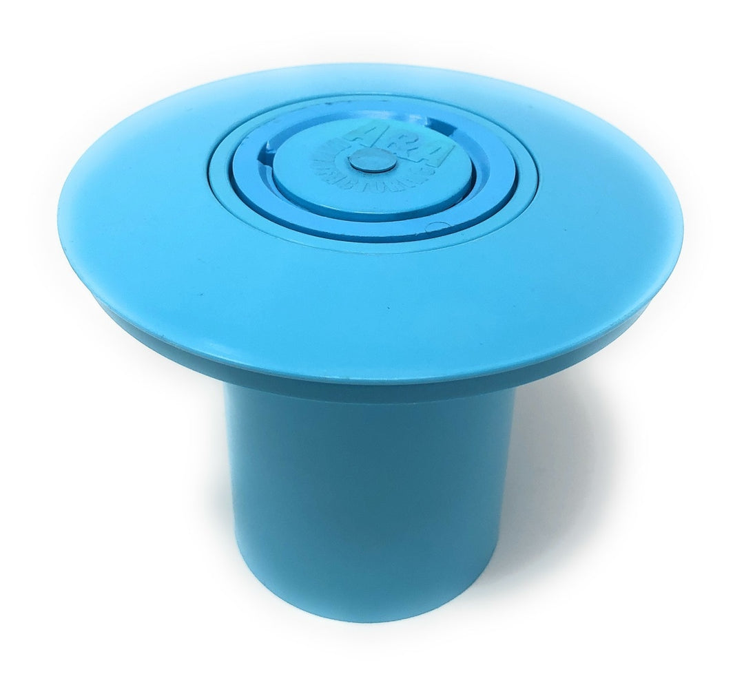 A&A Style 2 High Flow Vinyl Care Complete Pop Up Head (Vinyl Blue) - ePoolSupply