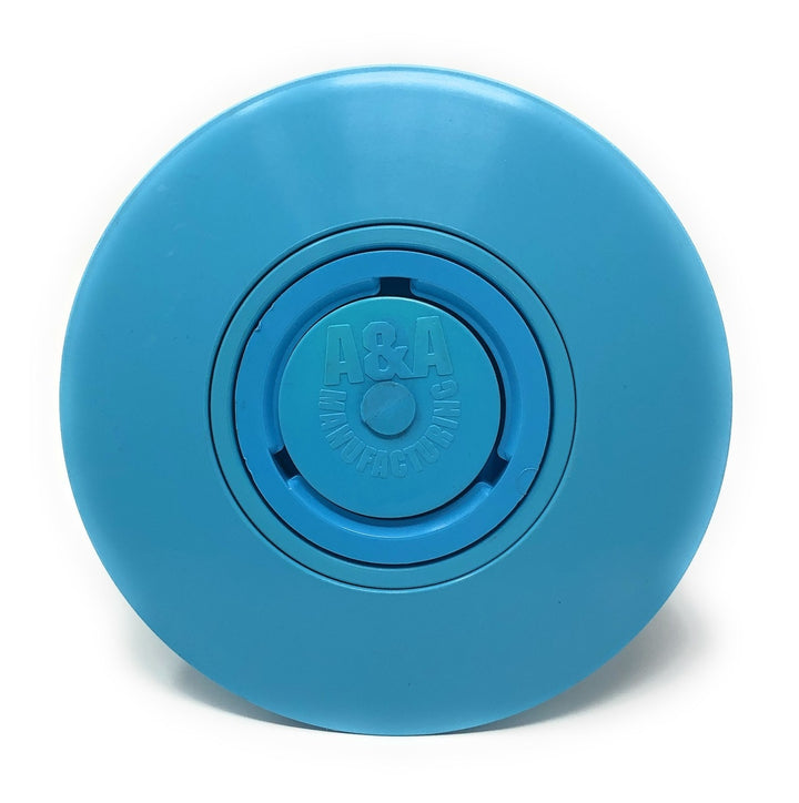 A&A Style 2 Low Flow Vinyl Care Complete Pop Up Head (Vinyl Blue) - Top View