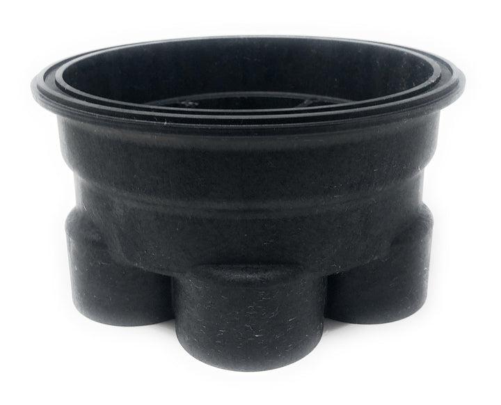 Paramount 2-Port 2" Water Valve Base (Black) - ePoolSupply