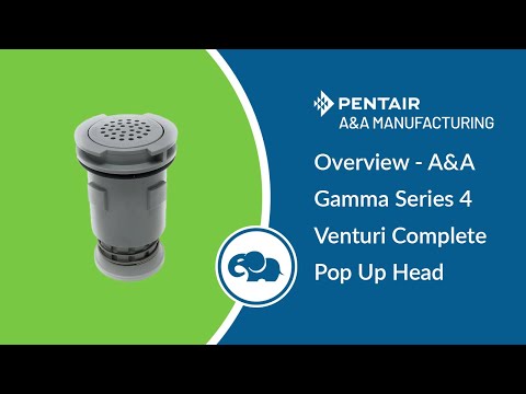 G4V (Venturi) Complete Pop Up Head (White) - Pentair In-Floor(A&A) | 221001