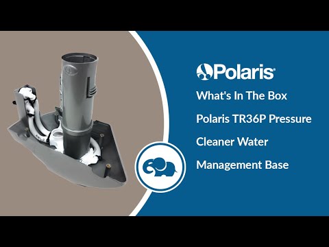 Polaris TR36P Pressure Cleaner Water Management Base Assembly Complete, Silver | R0732900