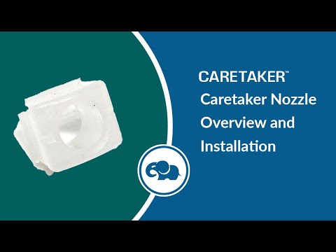 Caretaker 99 Cleaning Head Standard Nozzle (Clear) | 1-9-461