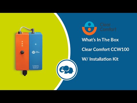 Clear Comfort CCW100 W/ Installation Kit | CCW100