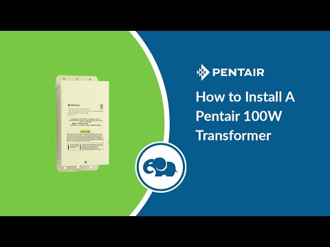 Pentair 100W 12V-14V Pool and Landscape Rated Light Transformer | 619962