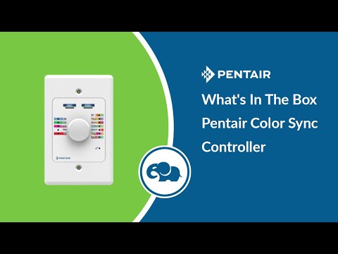 Pentair Color Sync Waterproof Outdoor LED Color Pool and Spa Light Controller || 618031