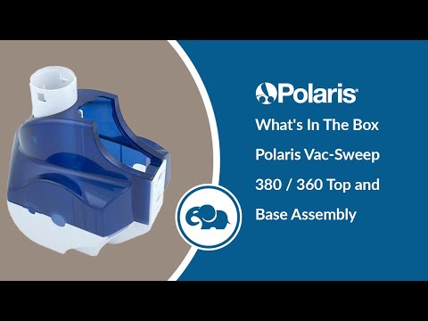 Polaris Vac-Sweep 380 / 360 Top and Base Assembly | 9-100-7030