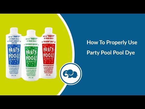 Party Pool Color Additive Green - 3 Pack